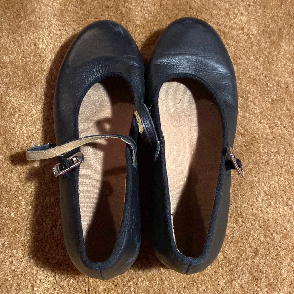 Dance Tap Shoes BLACK